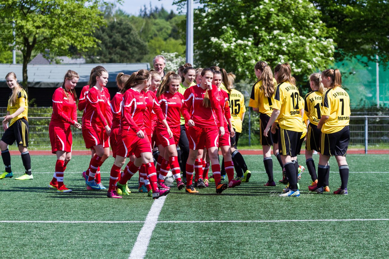 Bild 149 - B-Juniorinnen SG Trittau/Sdstormarn - SV Frisia 03 Risum Lindholm : Ergebnis: 3:1